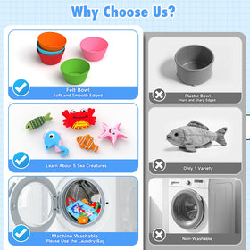 Envyvip clownfish aids early counting and math concepts.