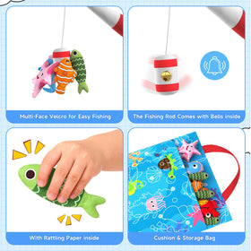 Envyvip seahorse toy promotes sensory exploration during playtime.