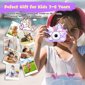 Envyvip Unicorn camera selfie mode produces clear kid selfies