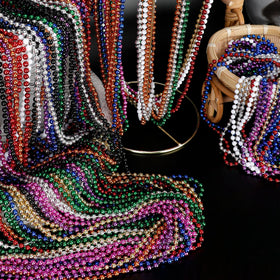 EOBOH 33-inch bright color beads to complement festival attire.