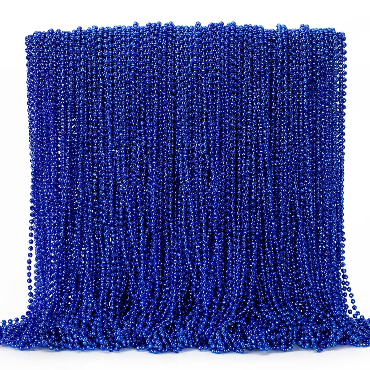 EOBOH Mardi Gras beads 33-inch necklace for parades and celebrations