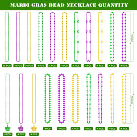 EOBOH metallic beads closeup showing durable plastic construction.