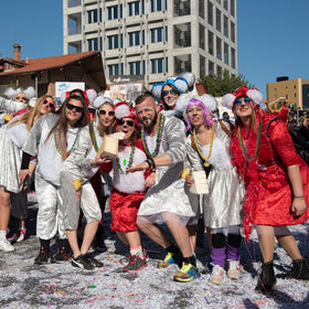 EOBOH Mardi Gras beads for parades and parties.