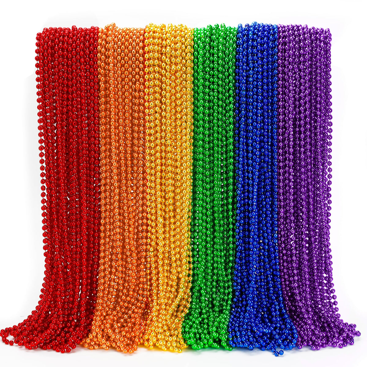 EOBOH Pride beads red close-up for vibrant parade accessories