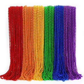 EOBOH Pride beads red close-up for vibrant parade accessories