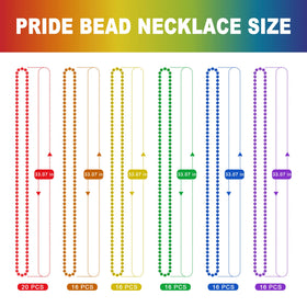 EOBOH Pride beads yellow close-up bright detail for celebrations