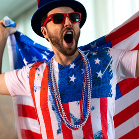 EOBOH beaded accessories suitable for Veterans and Memorial Day events