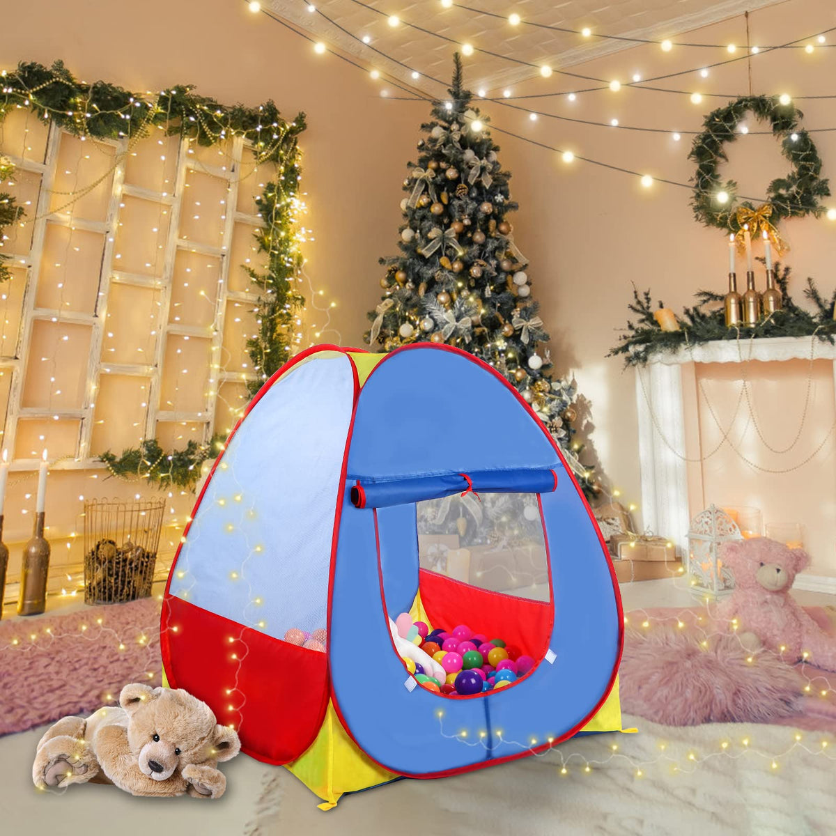 EocuSun Play Area demonstrates indoor/outdoor versatility for family fun.