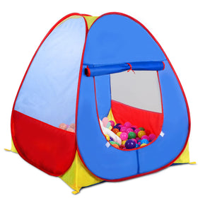 EocuSun Pop Up Playhouse opened wide for instant indoor and outdoor play.
