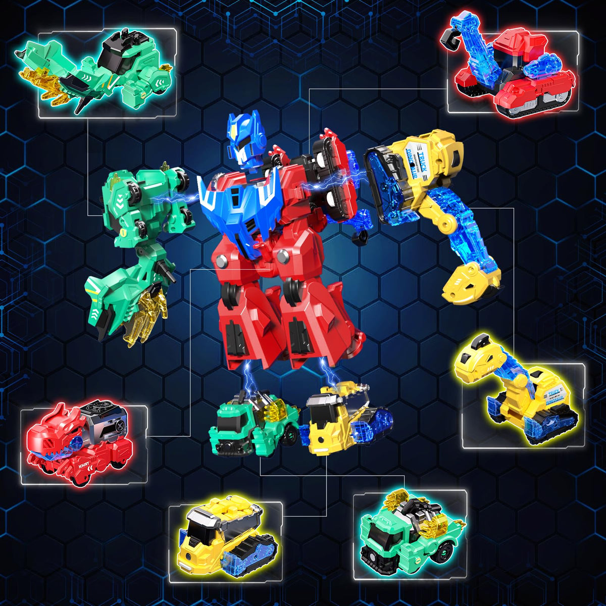 Eohemeral dinosaur parts layout shows transformability to boost problem-solving skills.