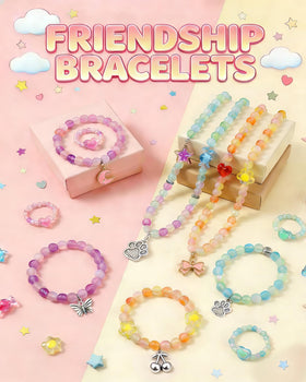 Eohemeral large specialty beads in candy and star shapes for vibrant designs.