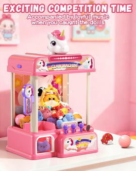 Eohemeral Unicarns prize-dispensing action with arcade music enhances play.