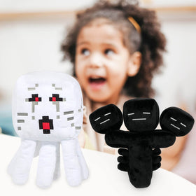EOHX Wither Storm plush ghast on bed setup for cozy decor