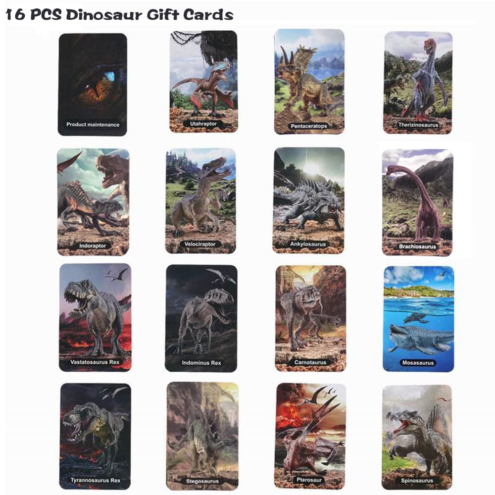 EOIVSH dinosaur cards pack with visuals and descriptions to spark stories.
