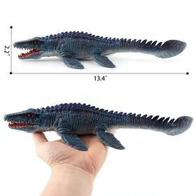 EOIVSH Mosasaurus detailed sculpture showcases lifelike textures for imaginative play.