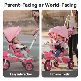 EOOWOY reclining backrest adjusts for comfortable seating.