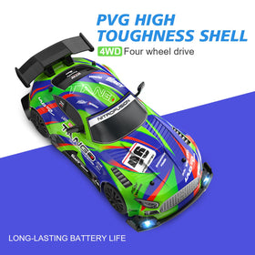 EOQIFJM Drift RC Car dual battery pack for extended play