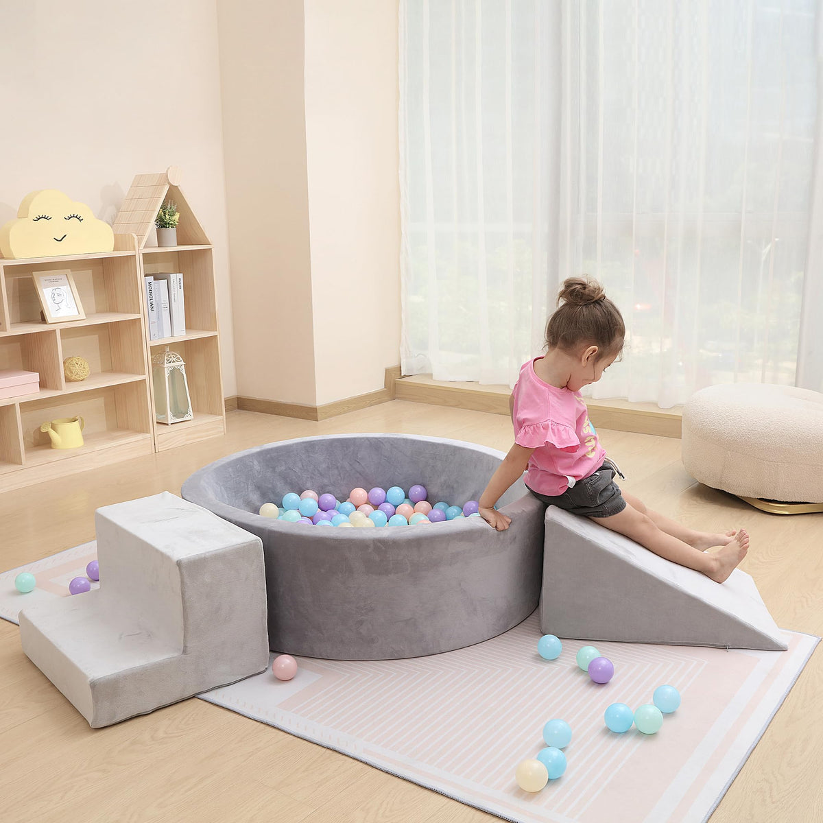 EOSAU stairs and ramp climber helps kids climb safely