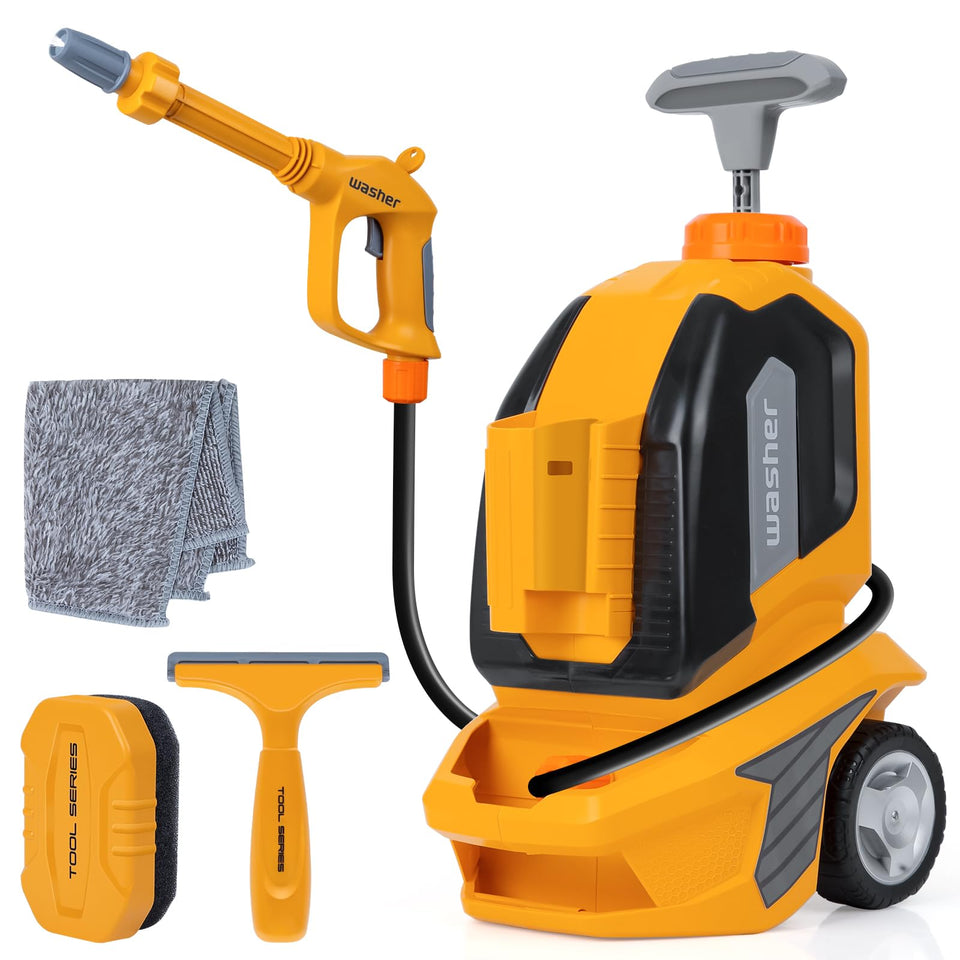 EP EXERCISE N PLAY Kids Clean Car full setup for imaginative car washing play