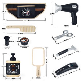 EP EXERCISE N PLAY storage box keeps barber tools organized after play