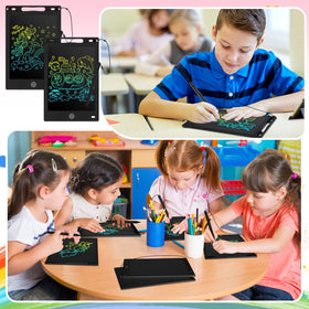 Epakh 16-pack LCD tablets in backpack-ready case for school or travel