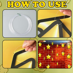 Epakh 24-piece game-themed banners for easy DIY party setup