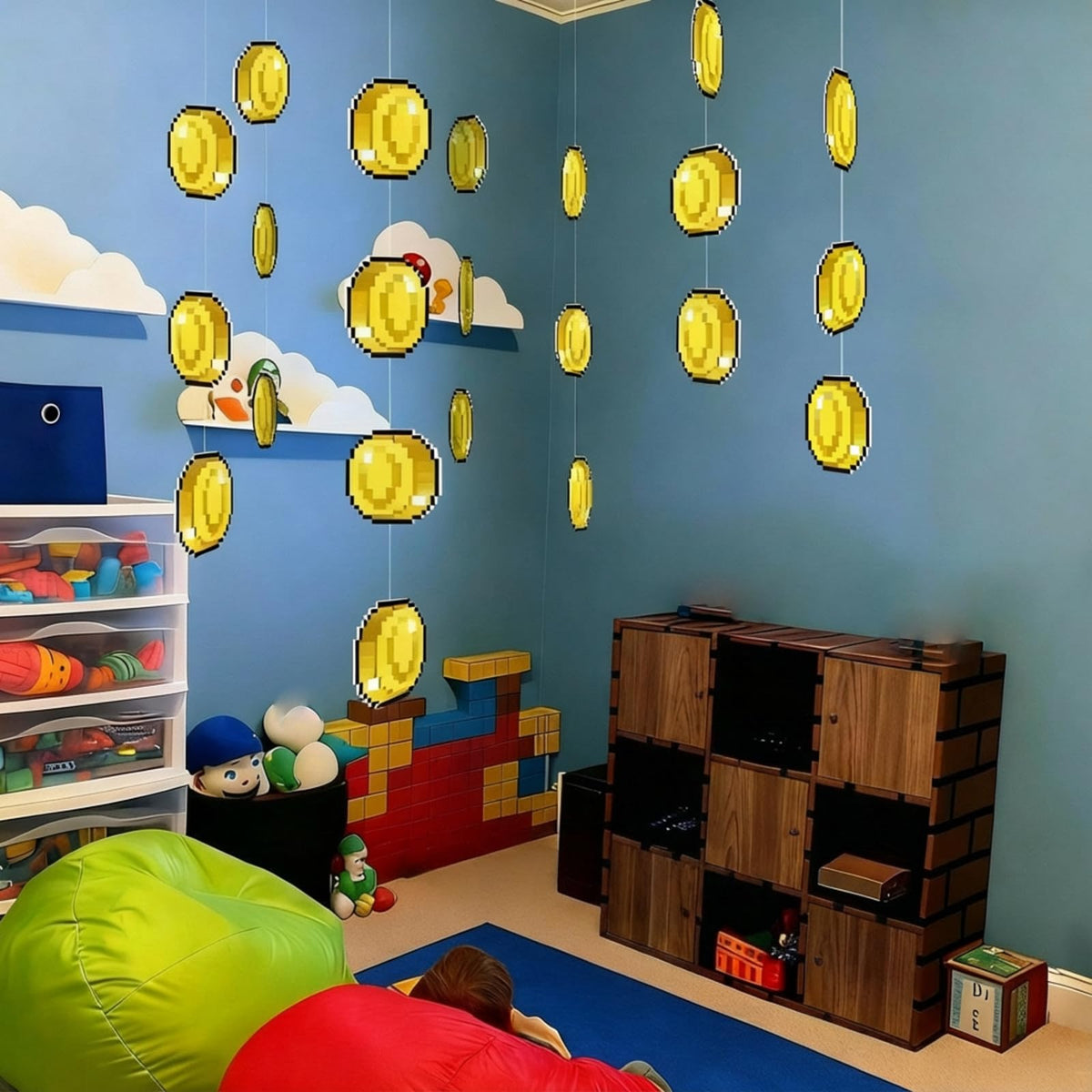 Epakh coin ornament with double-sided printing enhances color from all angles