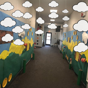 Epakh versatile party cloud decor suits birthdays, baby showers, and more.