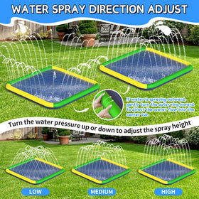 EPN Splash Pad reinforced bottom for durability with pets.