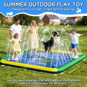 EPN Splash Pad easy hose connection for quick setup.