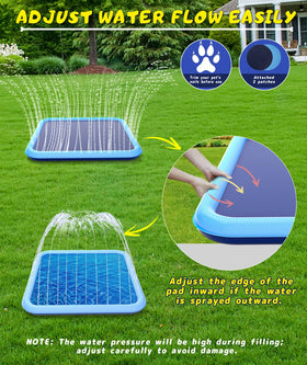 EPN Splash Pad easy setup and foldable design for storage