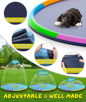 EPN Splash Pad foldable design for easy storage and transport