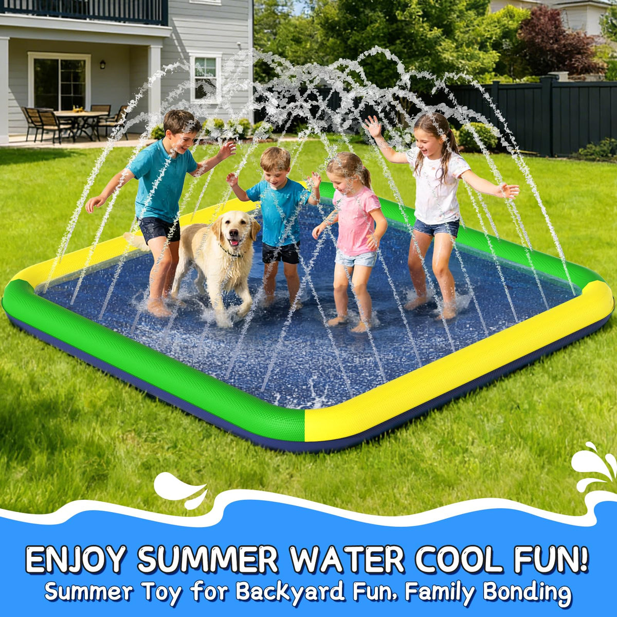 EPN Splash Pad thickened 0.5mm PVC for durability.