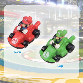 EPOCH Games Mario Kart Racing Deluxe hill climb obstacle with engaging kart motion.