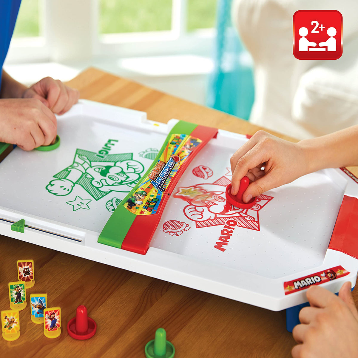 Epoch Games Super Mario paddles in two sizes for different play styles