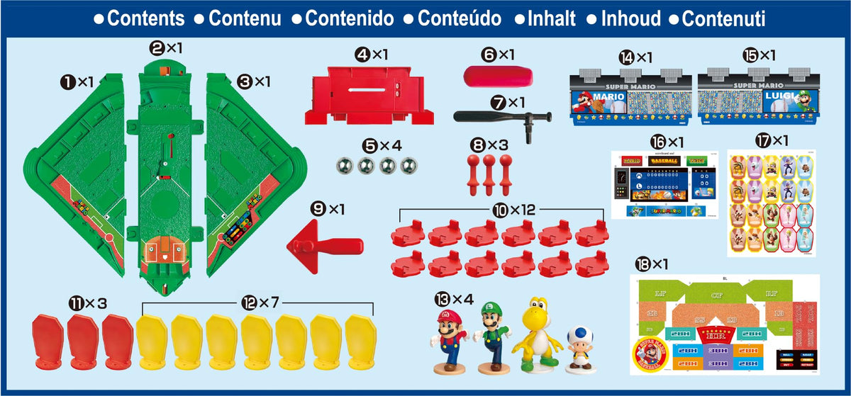 Boo figure from EPOCH Games Super Mario Stadium Baseball Game, nostalgic character for fast rounds.