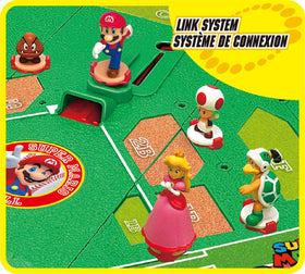 Close-up of Mario figure from EPOCH Games Super Mario Stadium Baseball Game for imaginative play.