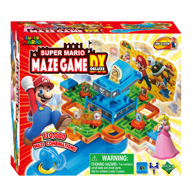 Epoch Super Mario Maze Game Deluxe five-character plates for quick setup