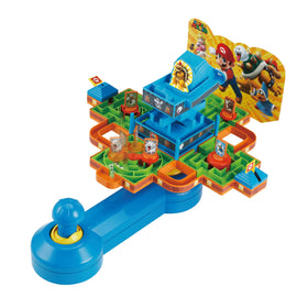 Epoch Super Mario Maze Game Deluxe joystick in action for immersive screen-free play