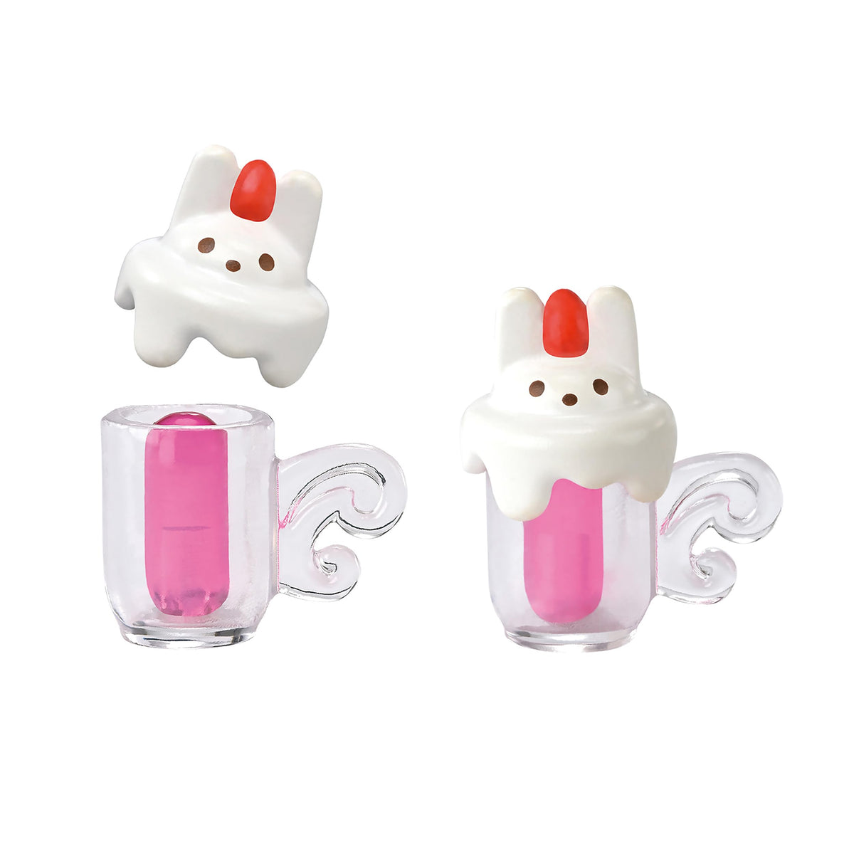 Epoch storage space for cups and toppings supports tidy play