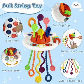 EPOGG activity cube invites solving and cognitive exploration through touch.