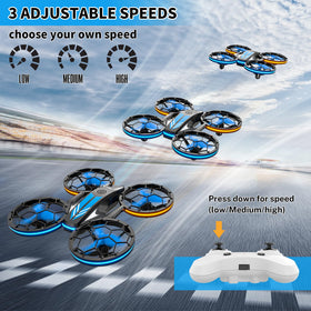 Epstur drone altitude hold enables steady hovering for photos.
