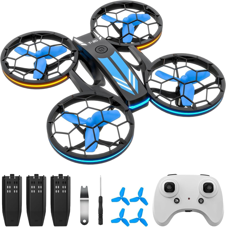 Epstur drone with night LED lights for dramatic dusk flights.