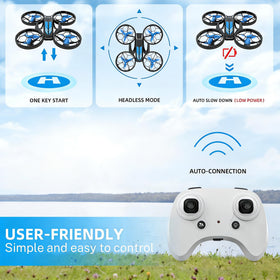 Epstur drone with three batteries delivering up to 21 minutes.