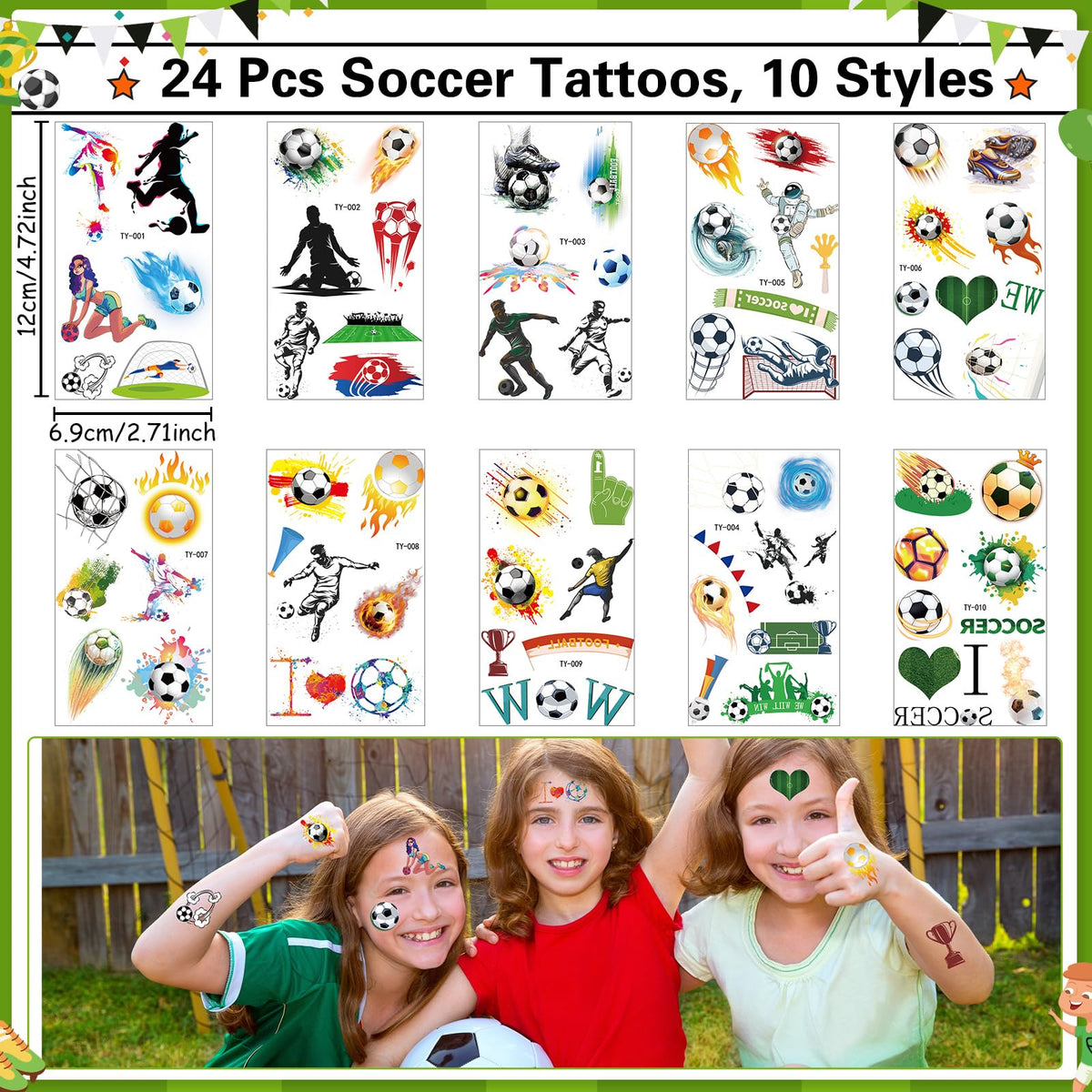 Equsion soccer wish cards for keepsakes at parties