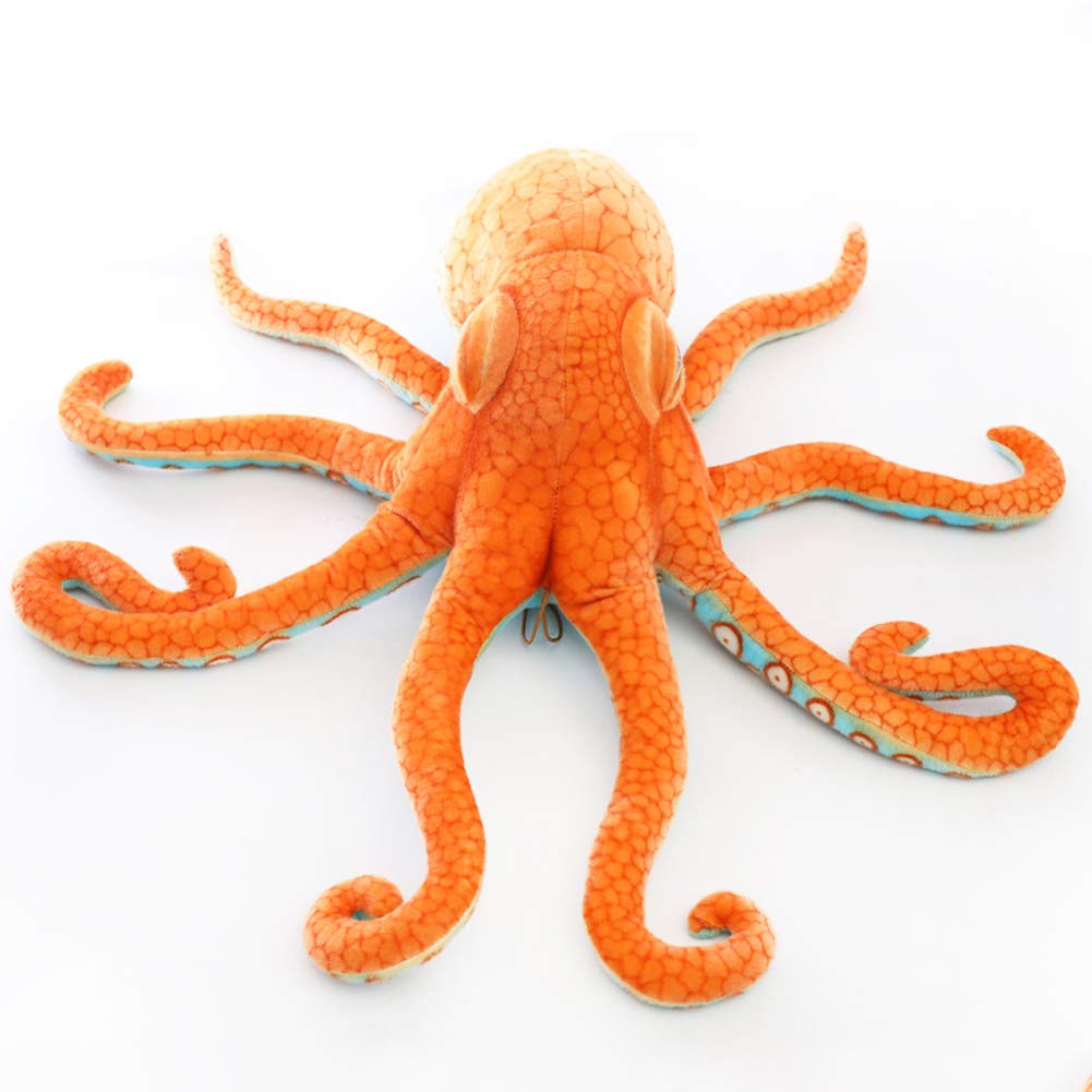 ERDAO giant octopus plush 80 cm ideal for cozy bedtime cuddles.