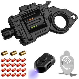 ERENOT metal fidget gun with 5-in-1 slider close-up for focused work.