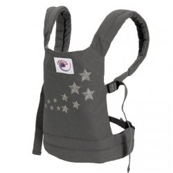 Ergobaby Original Doll Carrier Galaxy Grey durable waist straps for secure wear.