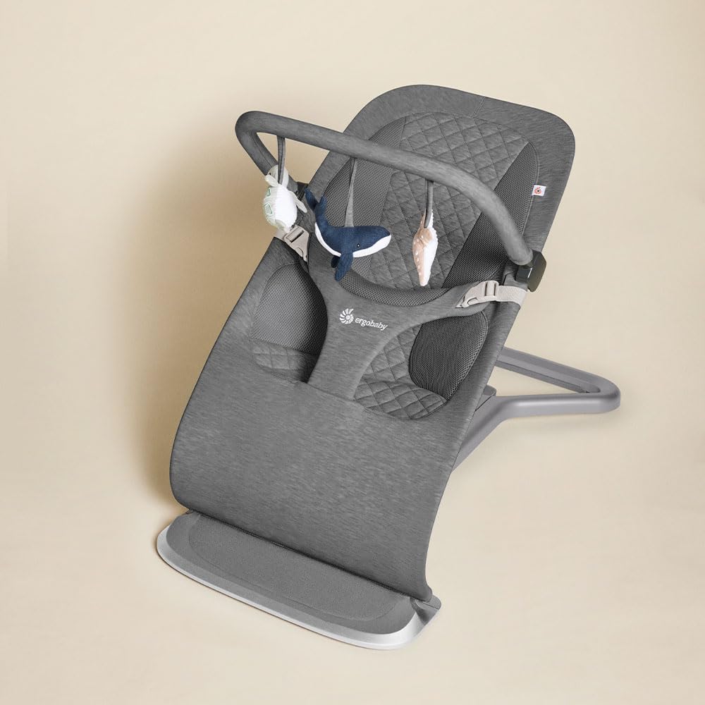 Ergobaby Evolve Ocean Wonders starfish crinkle offers engaging texture and audible feedback for sensory development