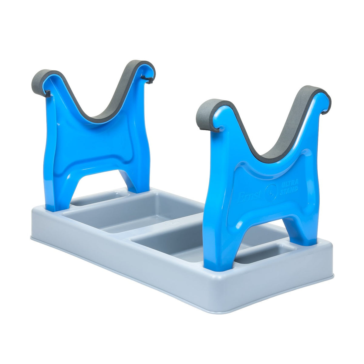 Ernst Manufacturing Ultra Stand base and cradles keep RC planes secure during assembly.